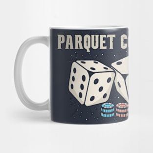 parquet courts Dice Mug